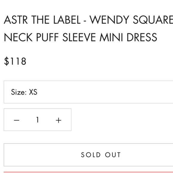 ASTR Mini Dress - NWT - Cream/White - Picture 4 of 8